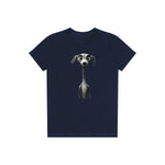 T-shirt Dog graphic 0023 - Navy