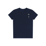 T-shirt Dog graphic 0023 - Navy