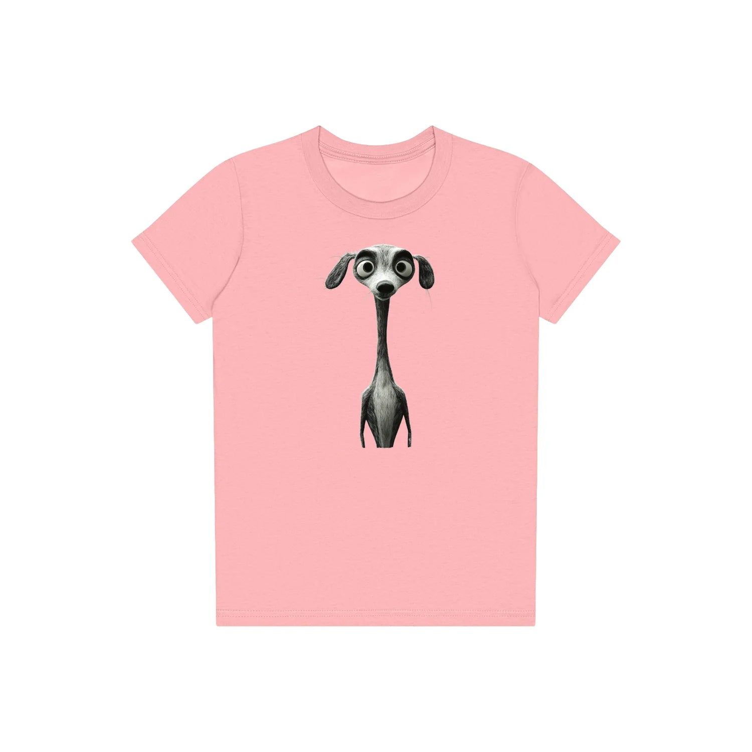 T-shirt Dog graphic 0023 - Pink