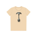 T-shirt Dog graphic 0023 - Soft Cream