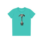 T-shirt Dog graphic 0023 - Teal