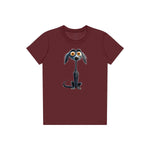 T-shirt Dog graphic 0024 - Maroon