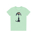 T-shirt Dog graphic 0024 - Mint