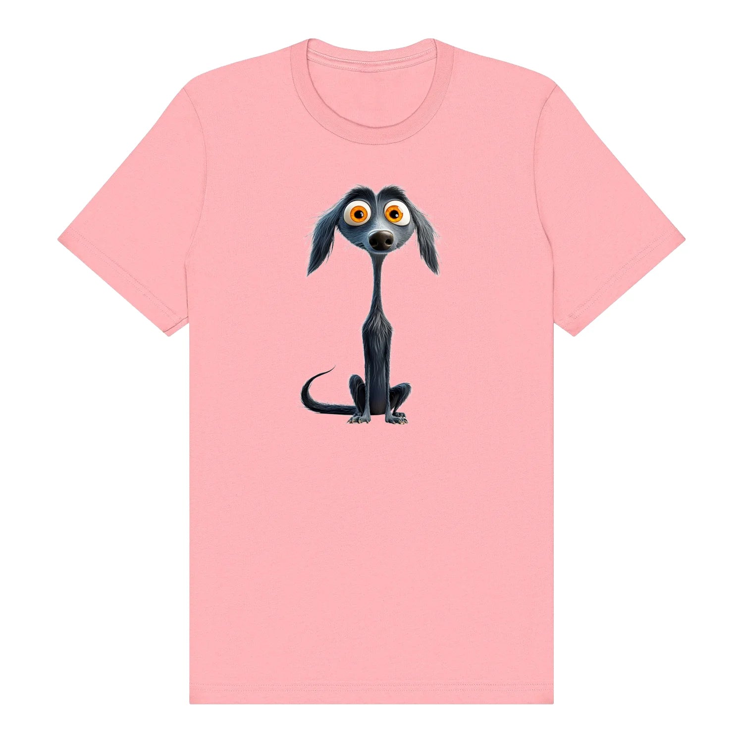 T-shirt Dog graphic 0024 - Pink