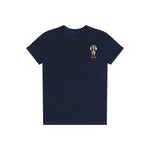 T-shirt Dog graphic 0025 - Navy