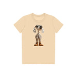 T-shirt Dog graphic 0025 - Soft Cream