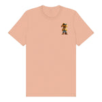 T-shirt Dog graphic 0027 - Peach