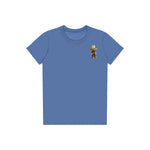 T-shirt Dog graphic 0028 - Columbia Blue