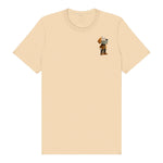 T-shirt Dog graphic 0028 - Soft Cream