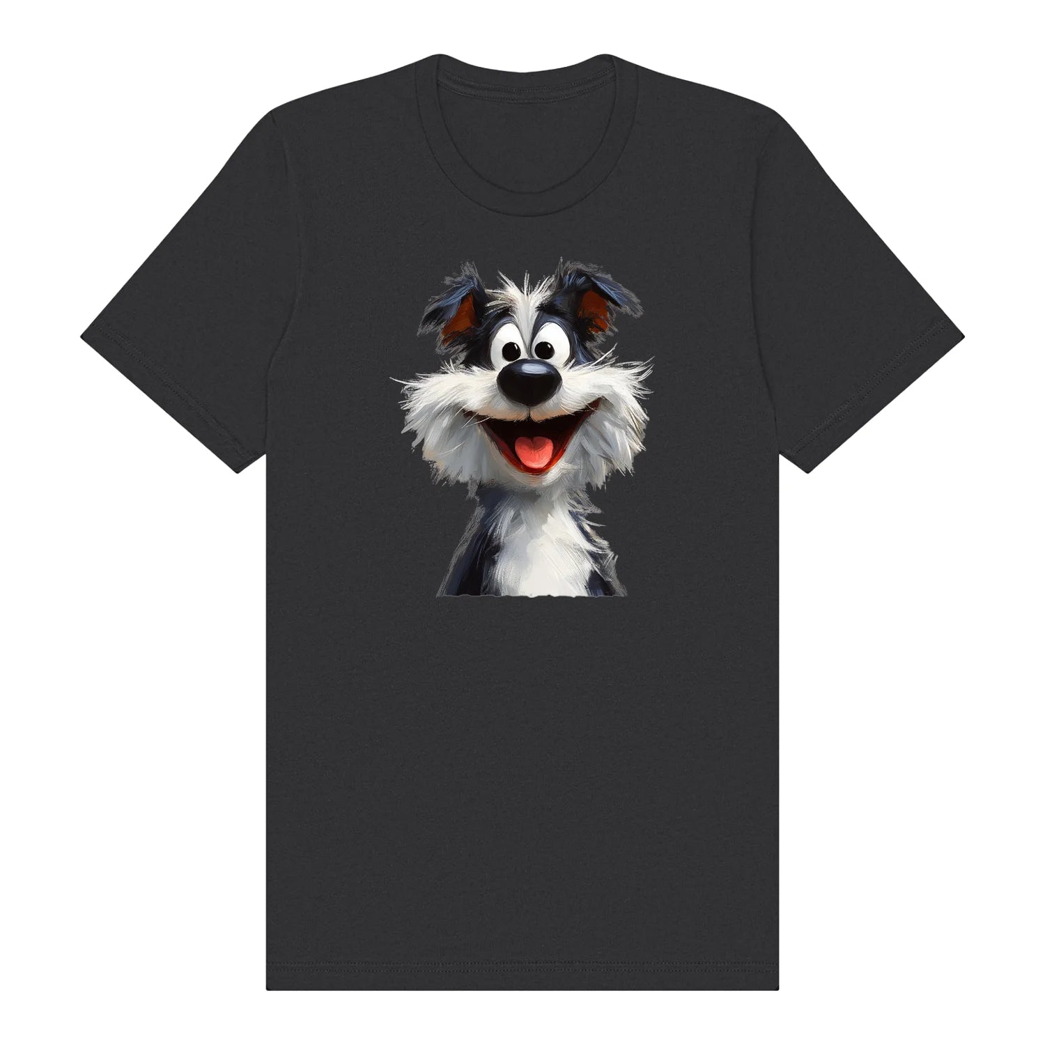 T-shirt Dog graphic 0029 - Dark Grey