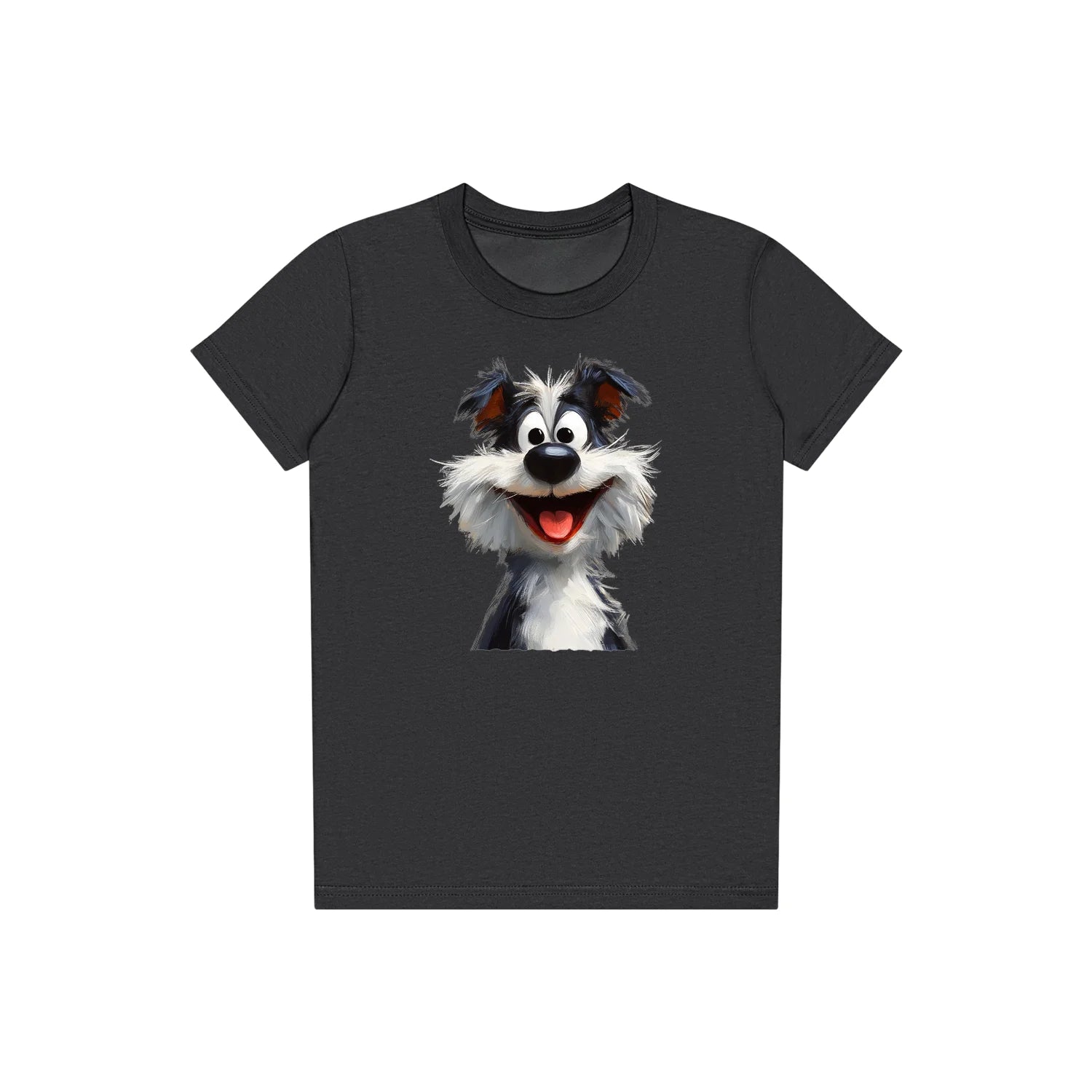 T-shirt Dog graphic 0029 - Dark Grey