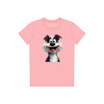 T-shirt Dog graphic 0029 - Pink