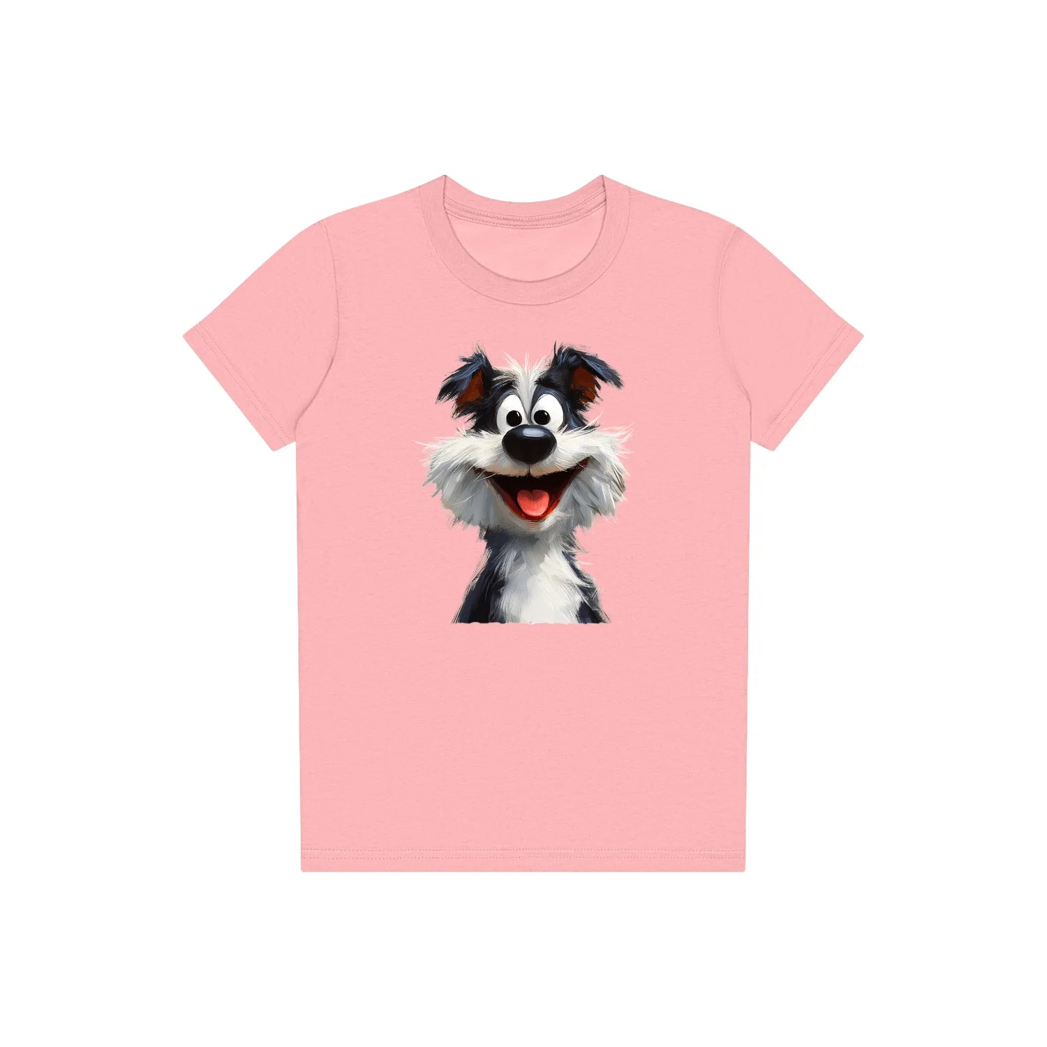 T-shirt Dog graphic 0029 - Pink