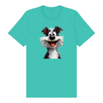 T-shirt Dog graphic 0029 - Teal