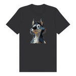 T-shirt Dog graphic 0030 - Dark Grey