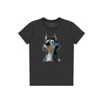 T-shirt Dog graphic 0030 - Dark Grey
