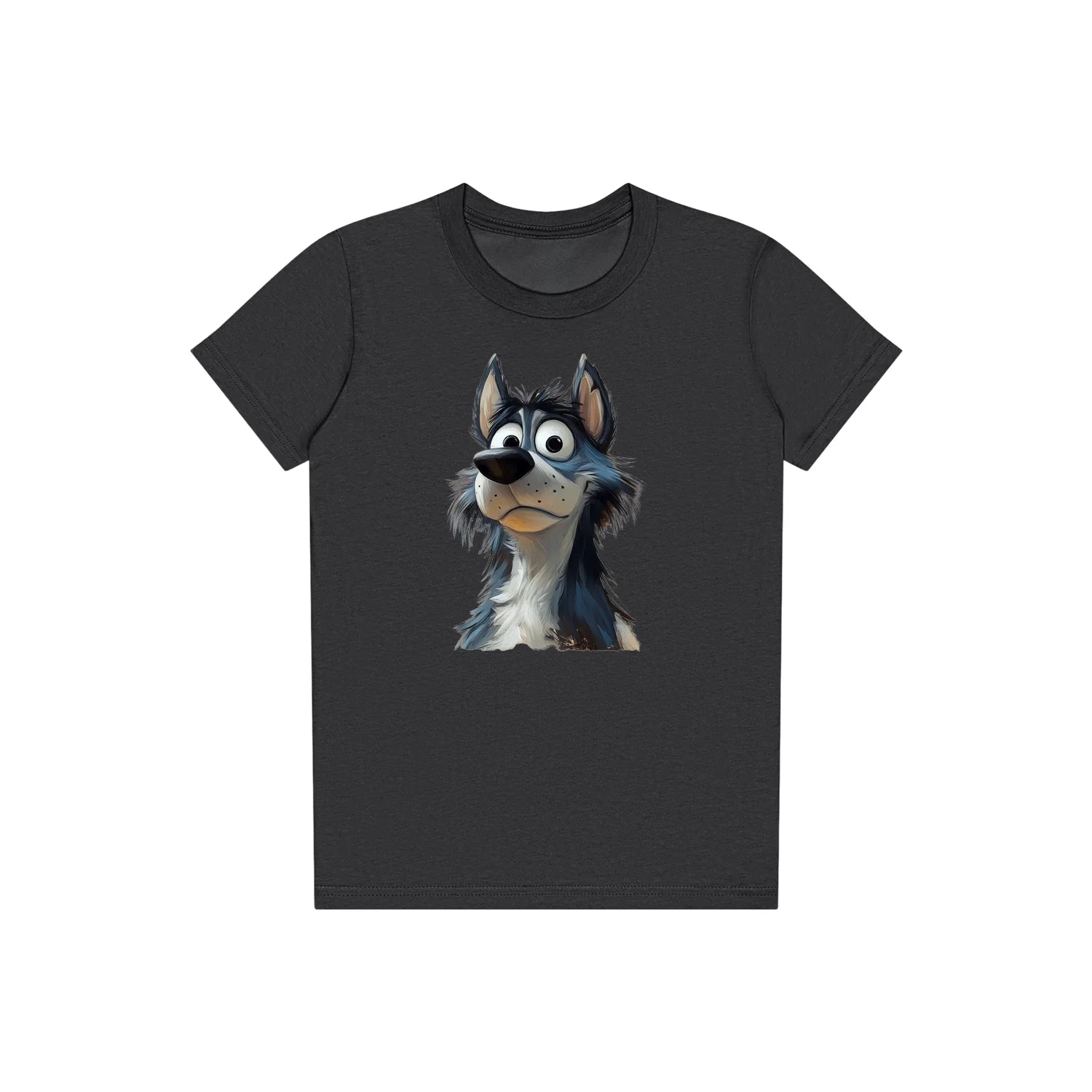 T-shirt Dog graphic 0030 - Dark Grey