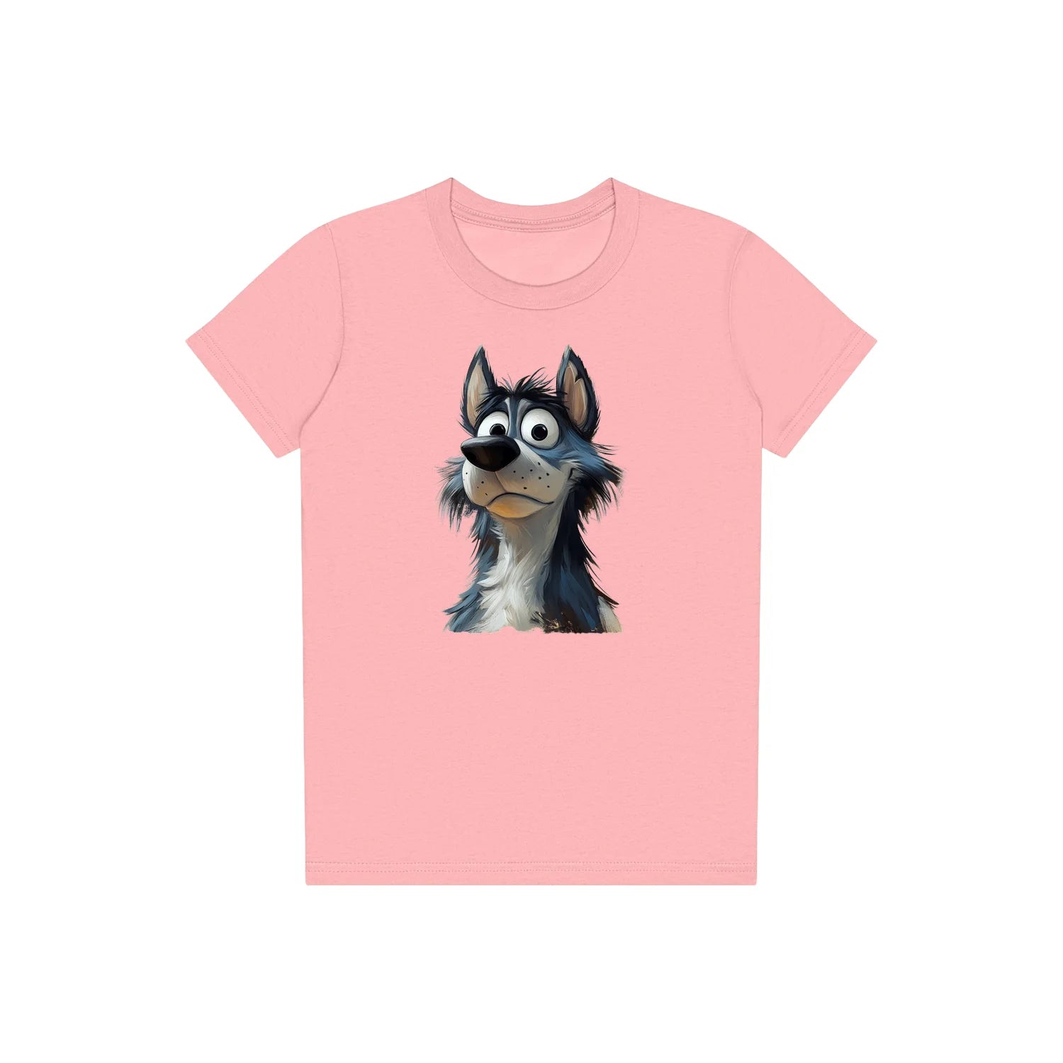 T-shirt Dog graphic 0030 - Pink