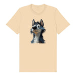 T-shirt Dog graphic 0030 - Soft Cream