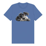 T-shirt Dog graphic 0031 - Columbia Blue