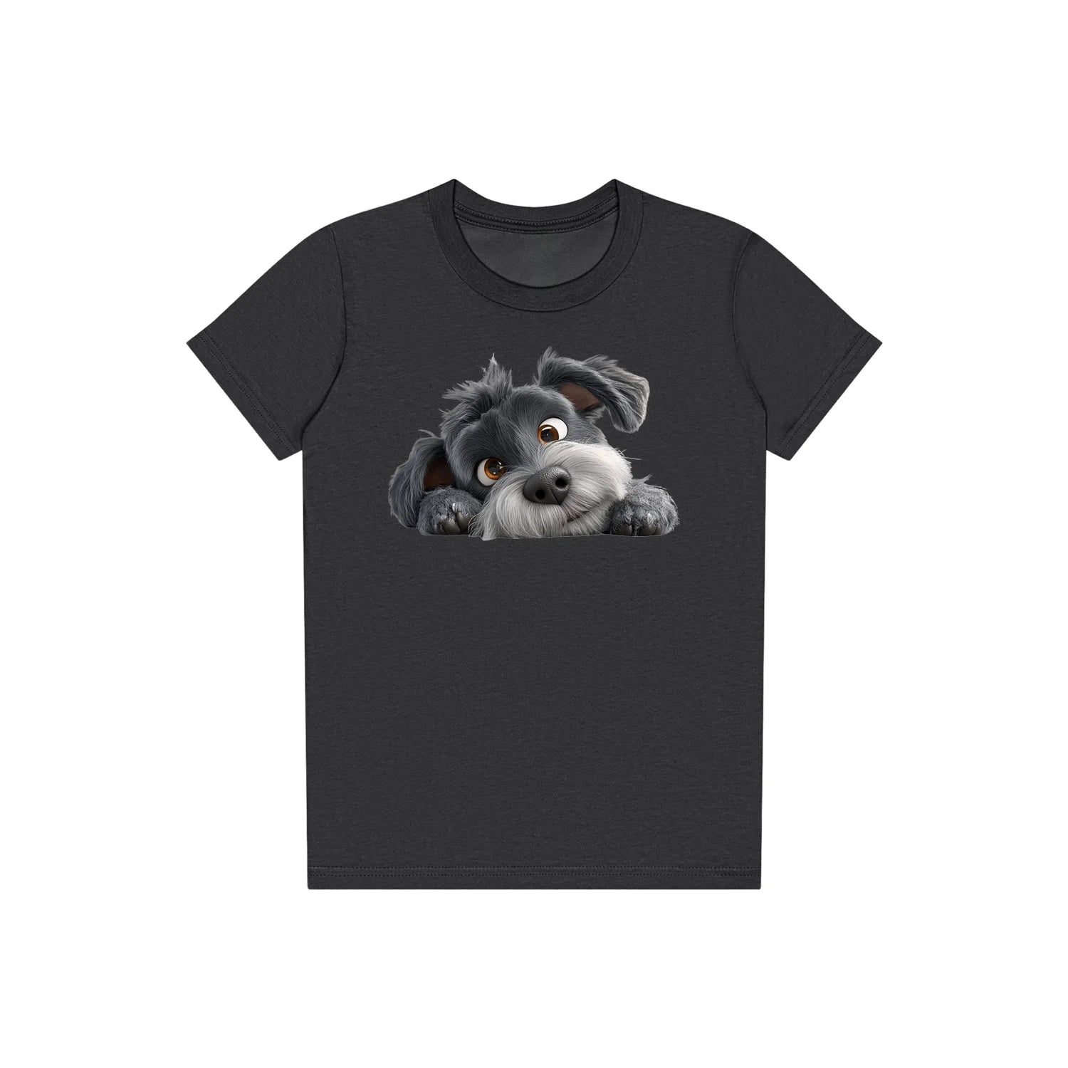 T-shirt Dog graphic 0031 - Dark Grey