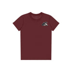 T-shirt Dog graphic 0031 - Maroon
