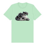 T-shirt Dog graphic 0031 - Mint