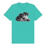 T-shirt Dog graphic 0031 - Teal