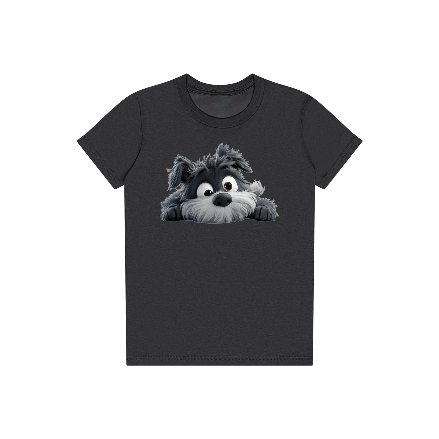 T-shirt Dog graphic 0032 - Dark Grey