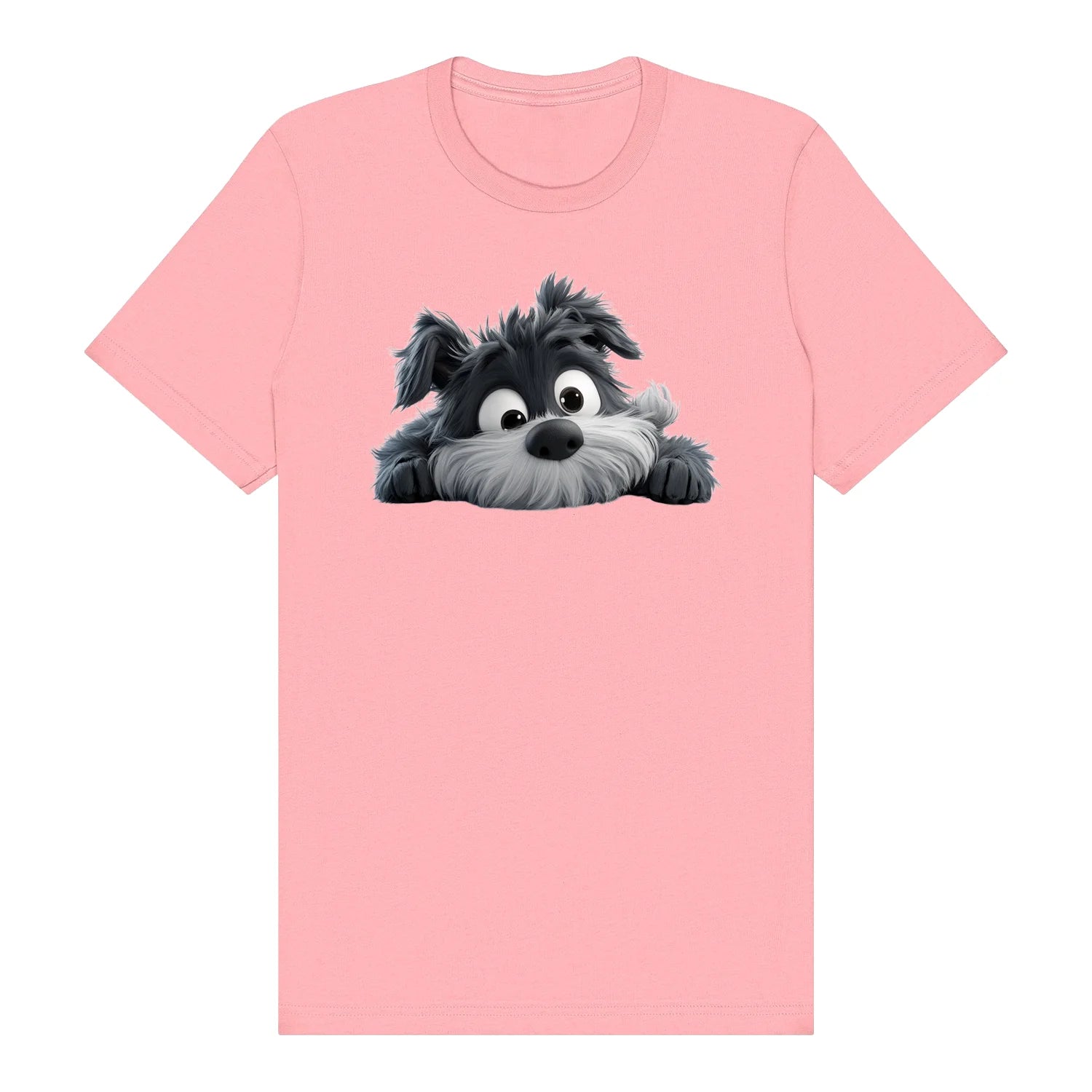 T-shirt Dog graphic 0032 - Pink