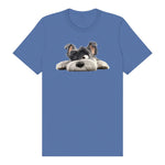 T-shirt Dog graphic 0033 - Columbia Blue