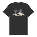 T-shirt Dog graphic 0033 - Dark Grey