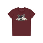 T-shirt Dog graphic 0033 - Maroon