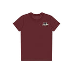 T-shirt Dog graphic 0033 - Maroon