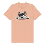 T-shirt Dog graphic 0033 - Peach