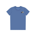T-shirt Dog graphic 0034 - Columbia Blue