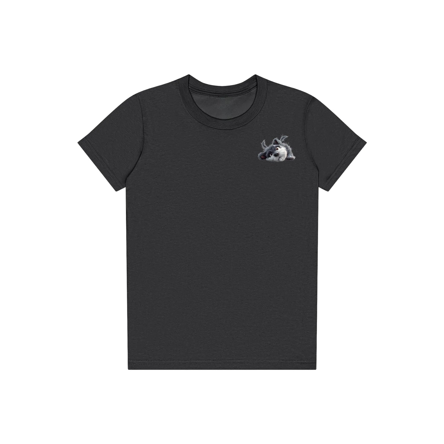 T-shirt Dog graphic 0034 - Dark Grey