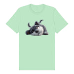 T-shirt Dog graphic 0034 - Mint