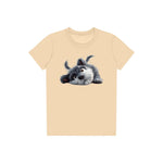 T-shirt Dog graphic 0034 - Soft Cream