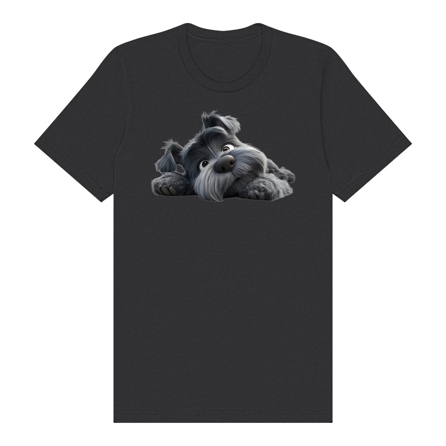 T-shirt Dog graphic 0035 - Dark Grey