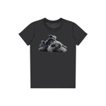 T-shirt Dog graphic 0035 - Dark Grey