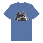 T-shirt Dog graphic 0036 - Columbia Blue