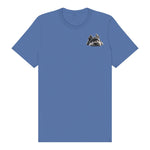 T-shirt Dog graphic 0036 - Columbia Blue