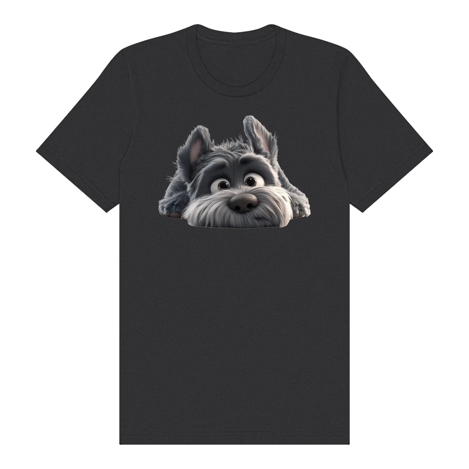 T-shirt Dog graphic 0036 - Dark Grey