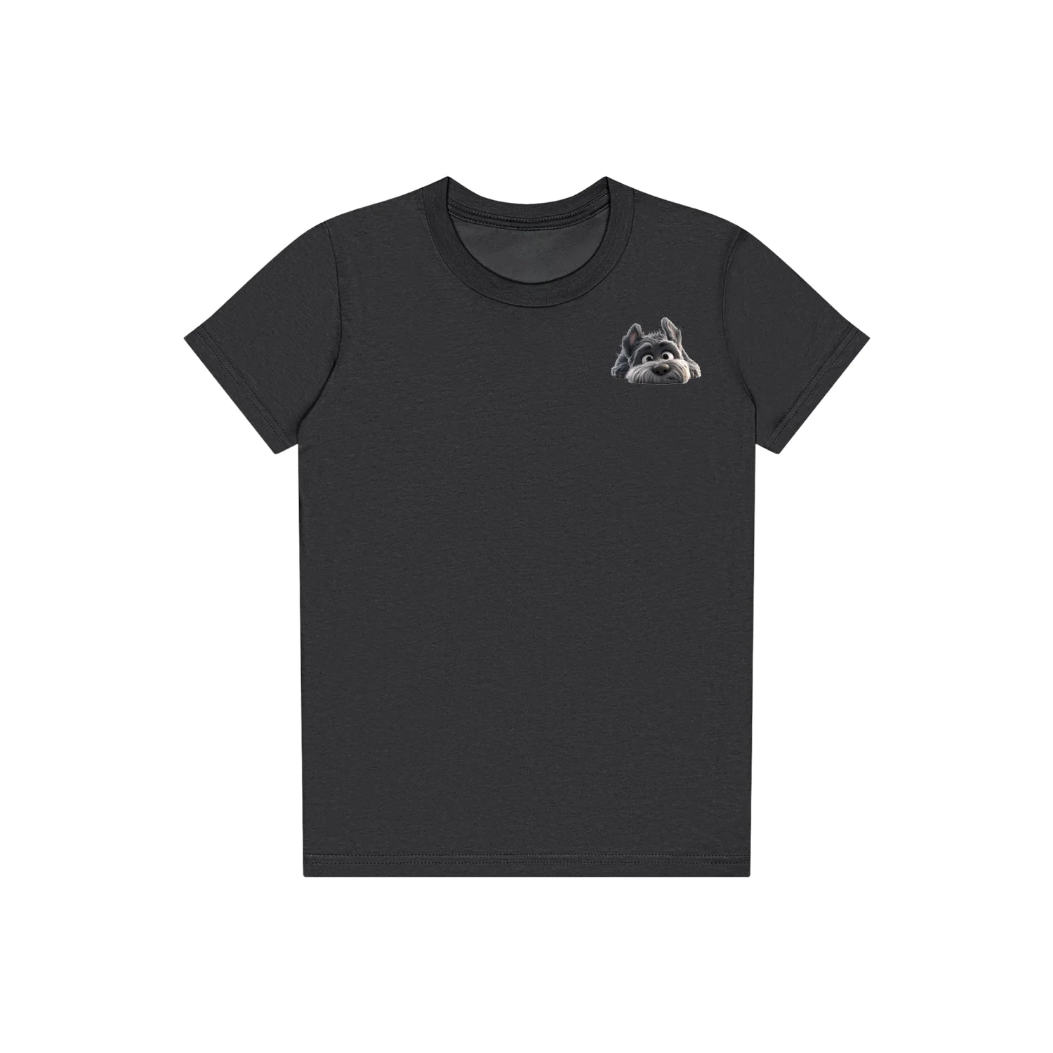 T-shirt Dog graphic 0036 - Dark Grey