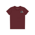 T-shirt Dog graphic 0036 - Maroon