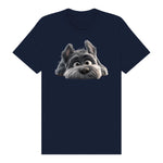 T-shirt Dog graphic 0036 - Navy