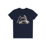 T-shirt Dog graphic 0036 - Navy