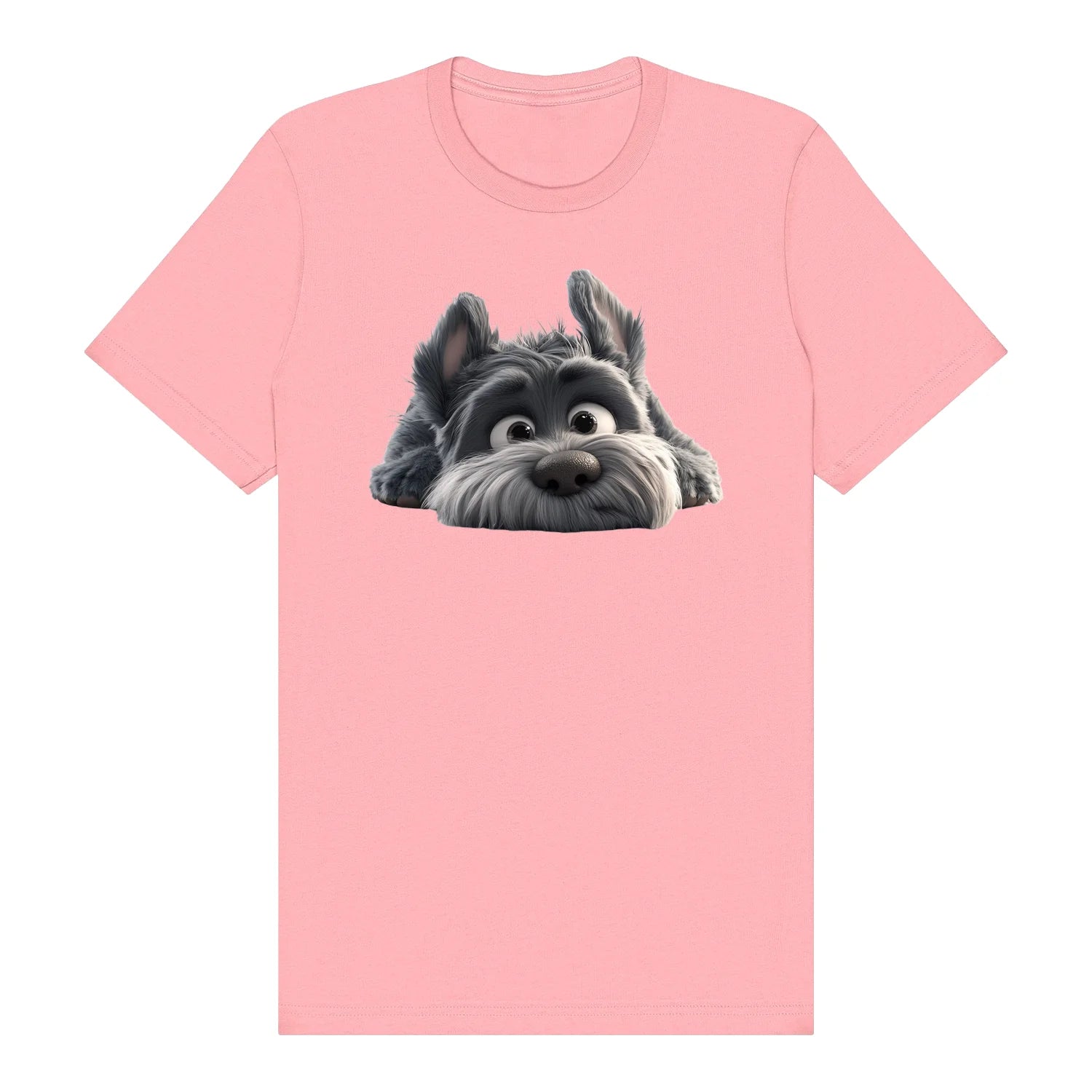 T-shirt Dog graphic 0036 - Pink