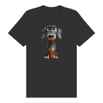 T-shirt Dog graphic 0037 - Dark Grey
